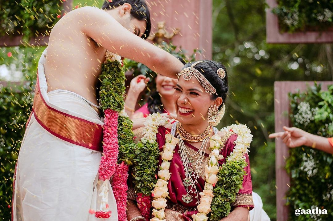 Bride Radhika in Chandrabalis