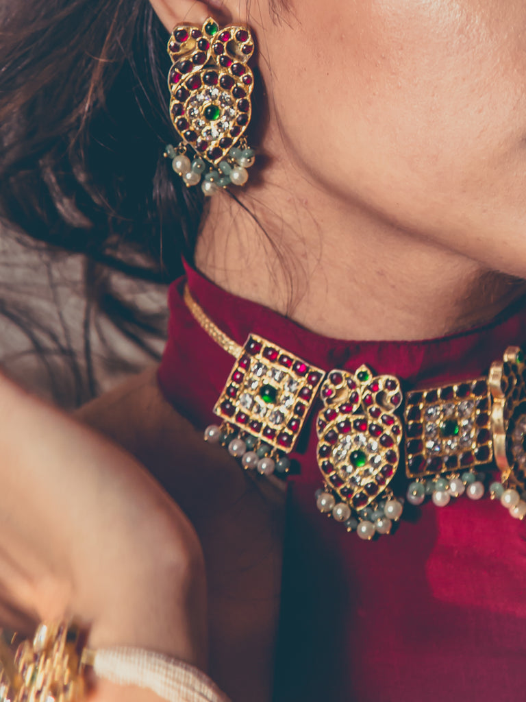 Avrohi Earrings - Aaharya