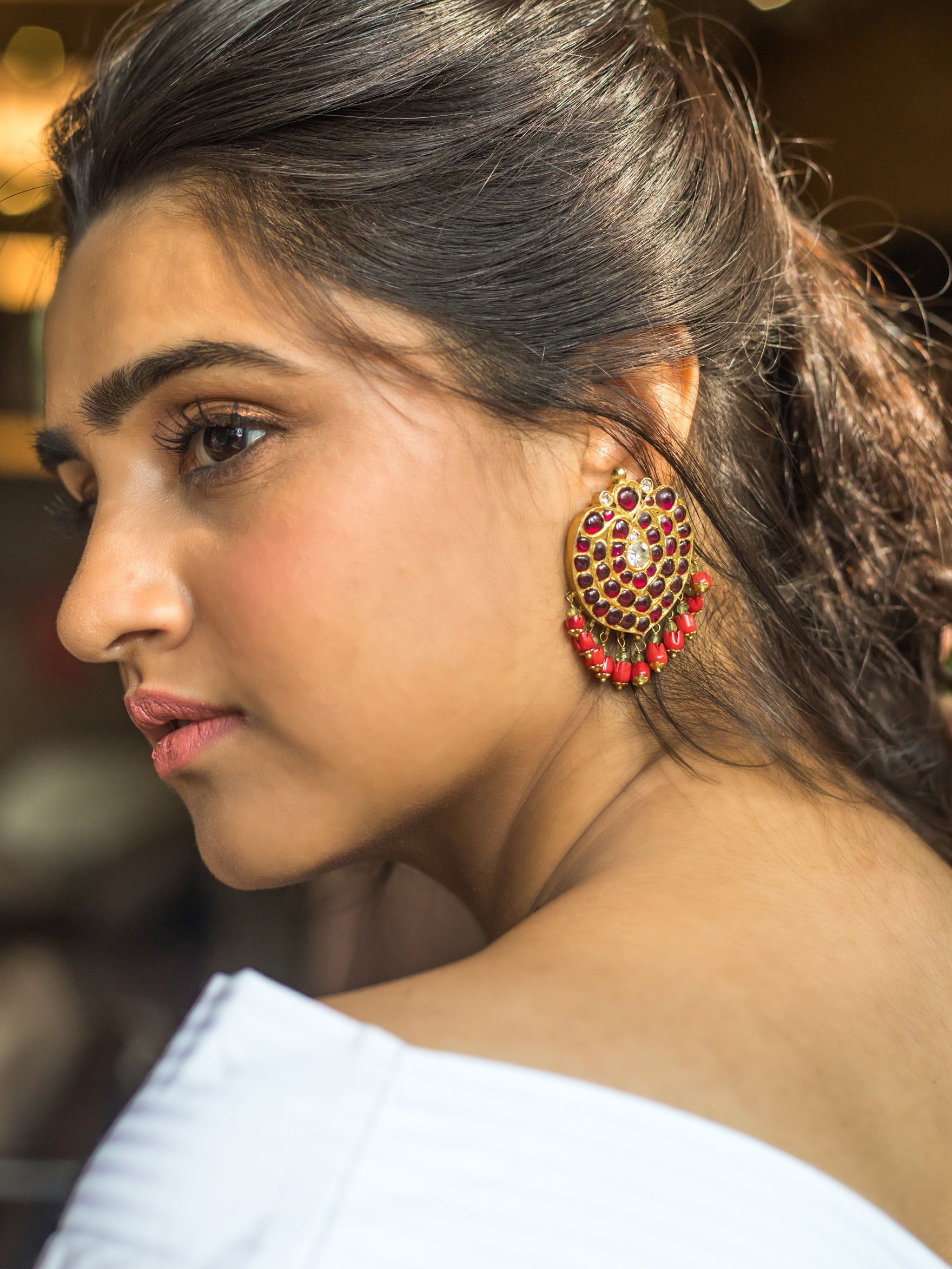Chithira Earrings - Aaharya
