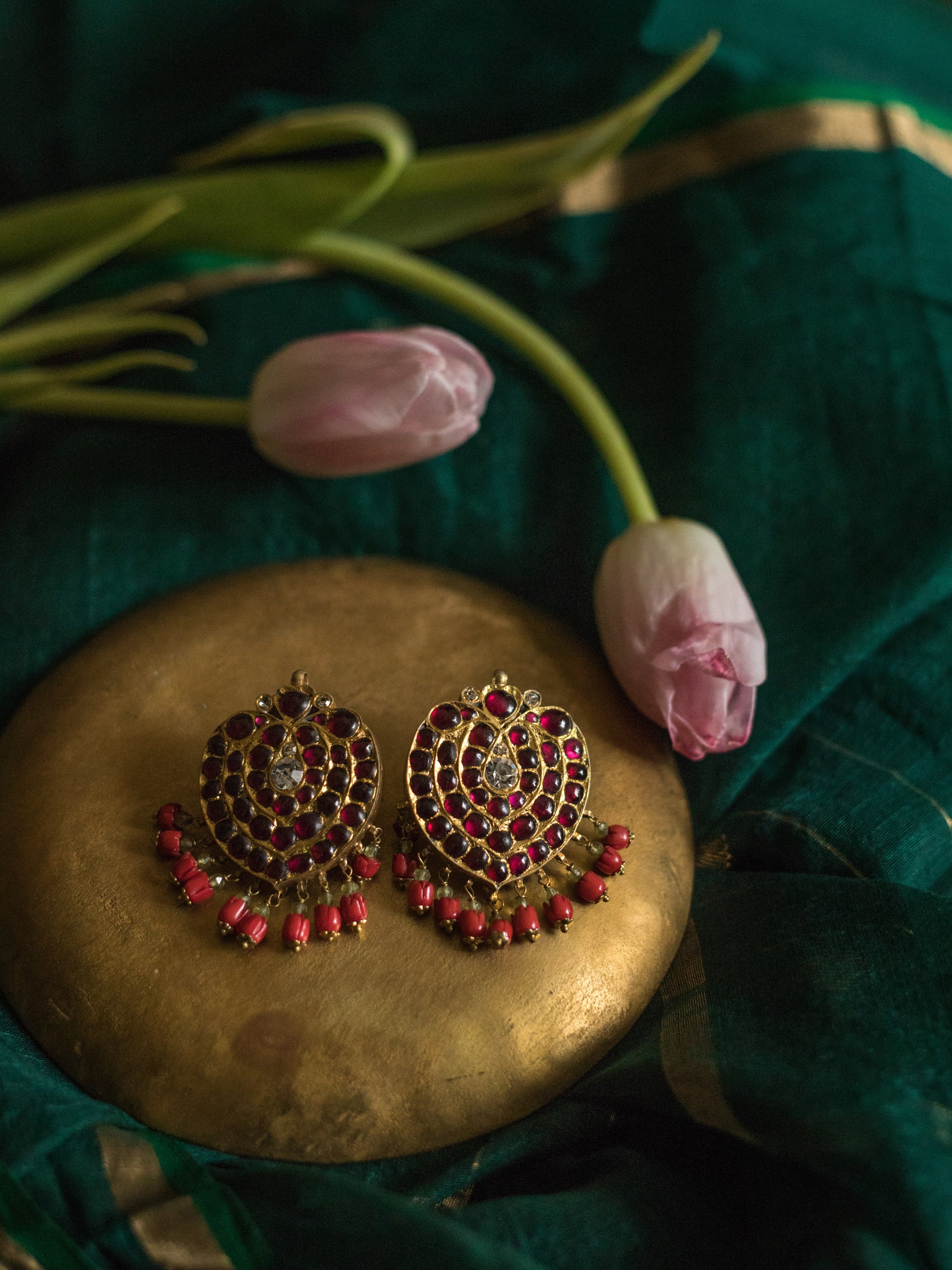 Chithira Earrings - Aaharya
