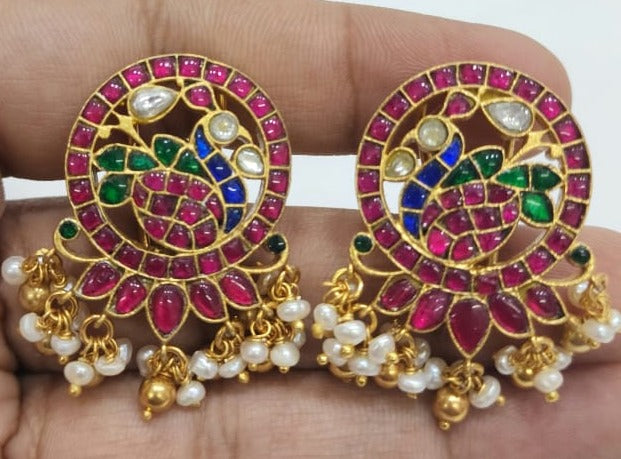 Haṃsa Earrings