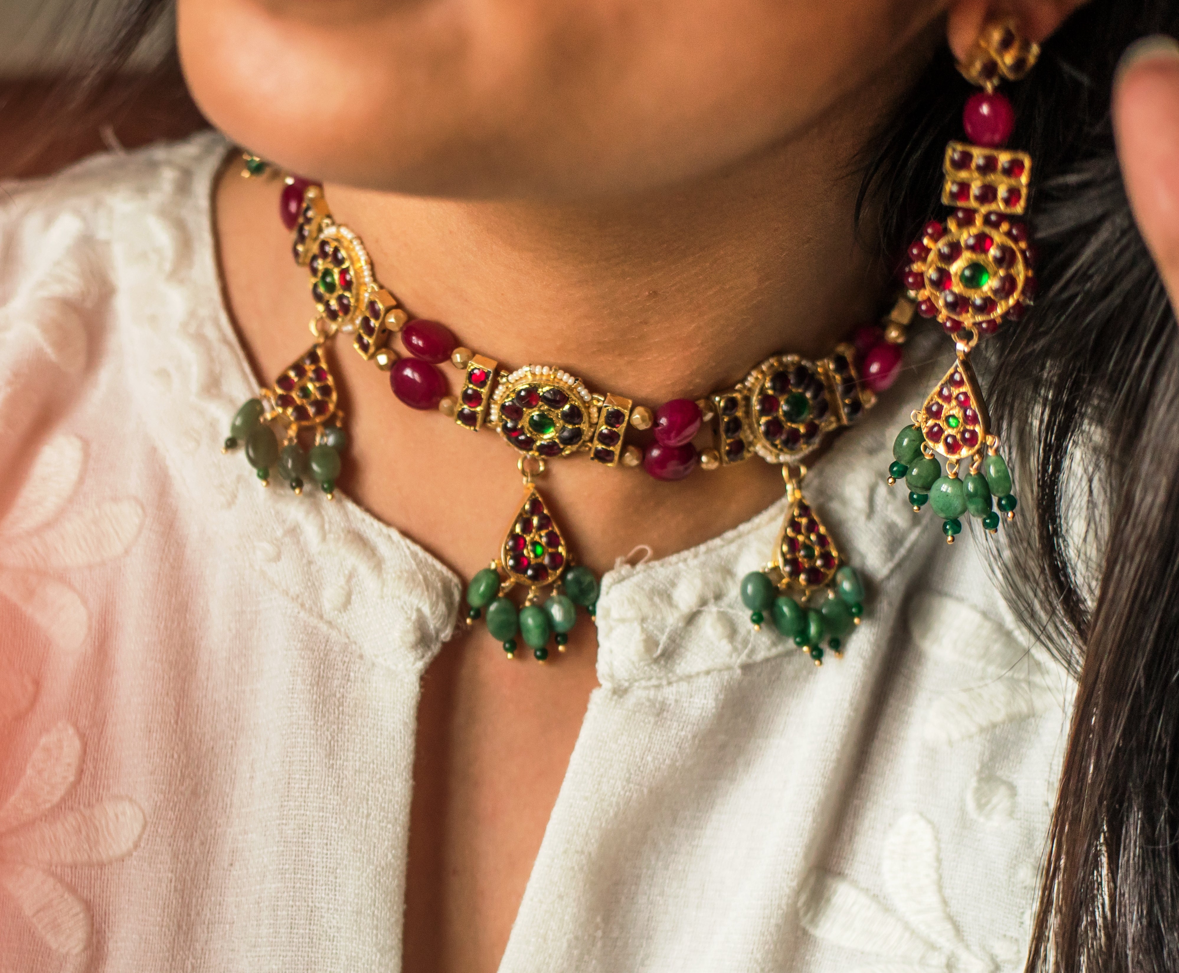 Patasan earrings - Aaharya
