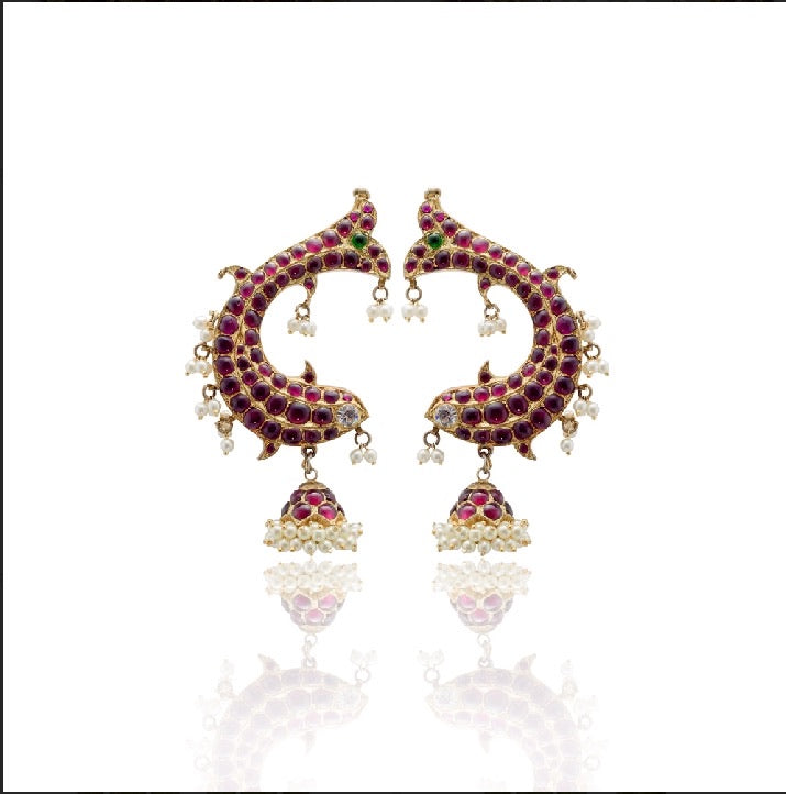 Matsya Raj Earrings - Aaharya
