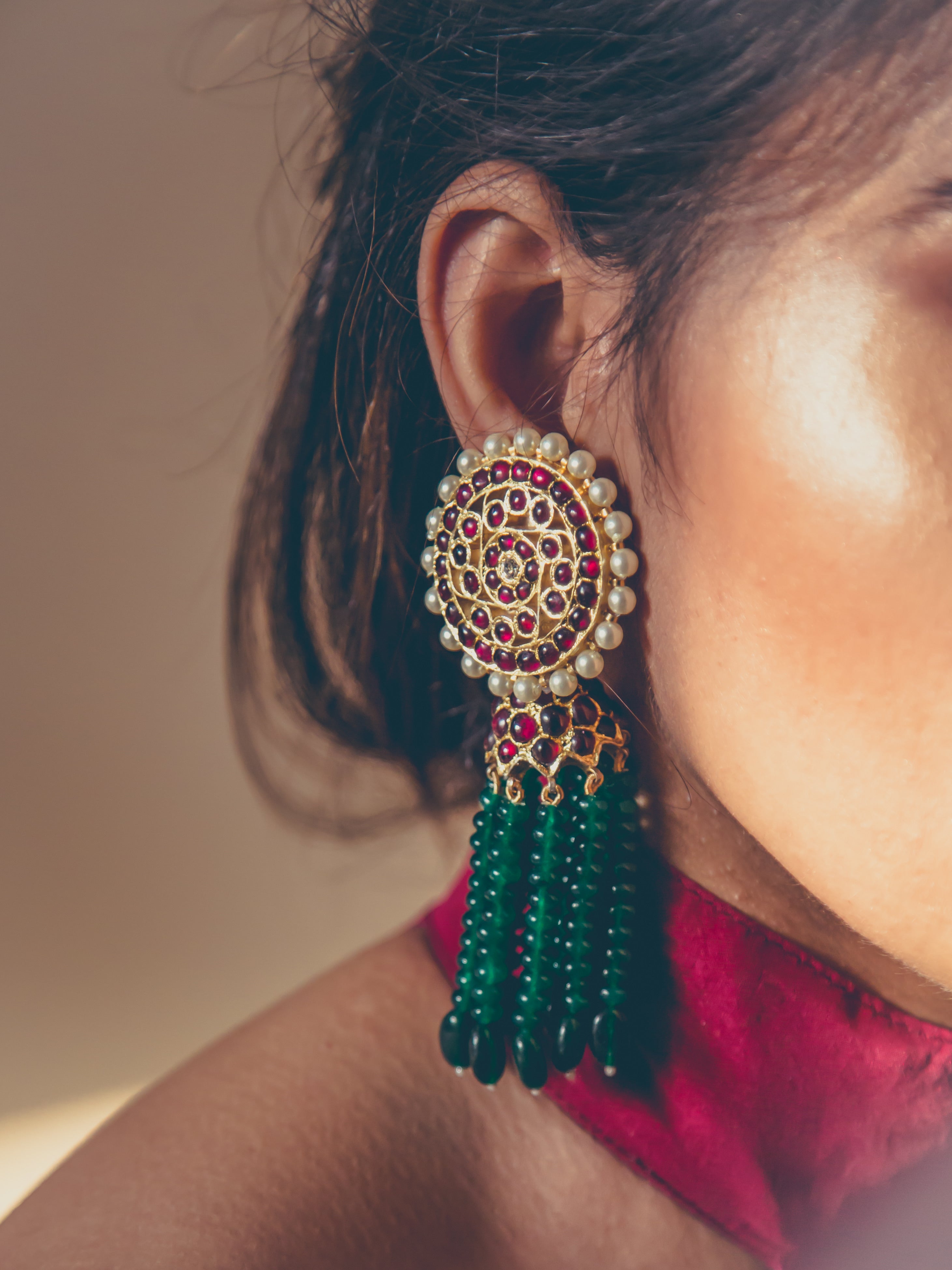 Subhashini earrings - Aaharya